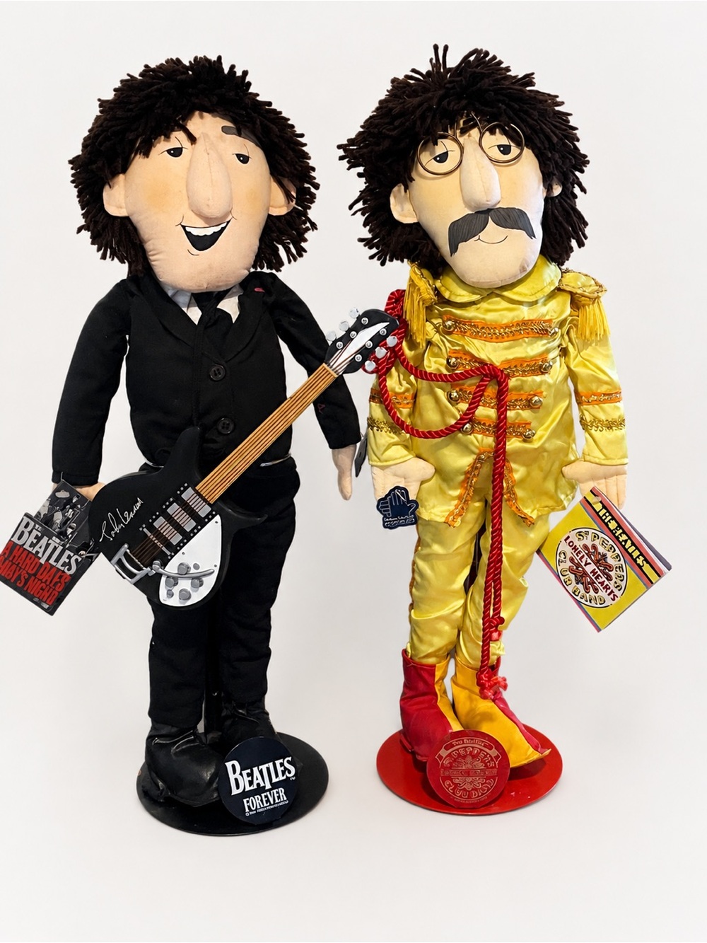Vintage with tags  The Beatles John Lennon dolls